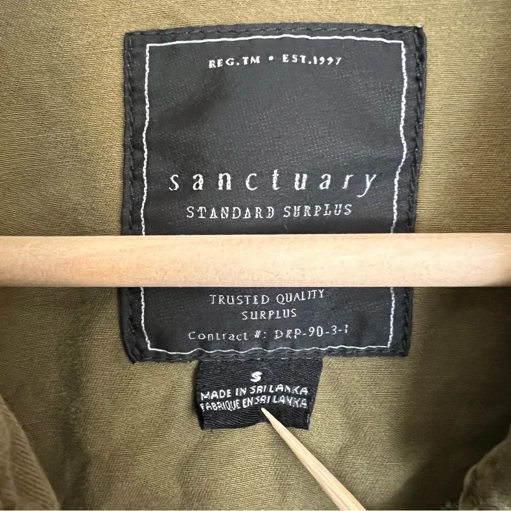 NWOT | Anthropologie Sanctuary Freedom Camo Jacket | S - Picture 4 of 4